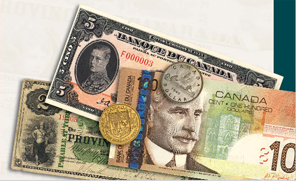 تاریخچه دلار کانادا 1