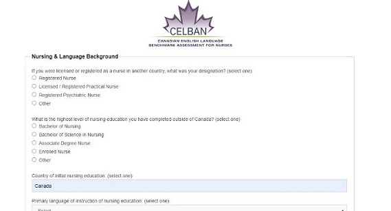 ارائه اطلاعات مربوط به سابقه کار و فعالیت پرستاری