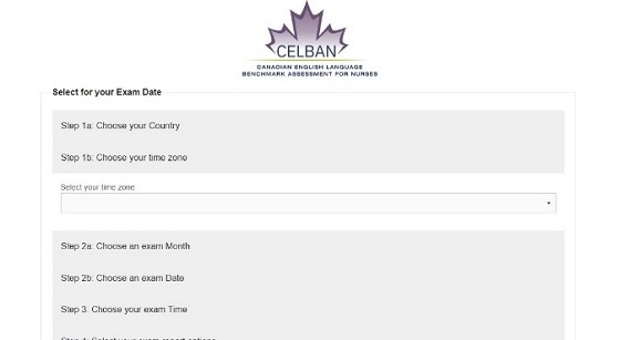 انتخاب تاریخ آزمون