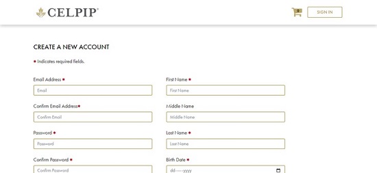 2.یک حساب کاربری در سایت سلپیپ ایجاد کنید.